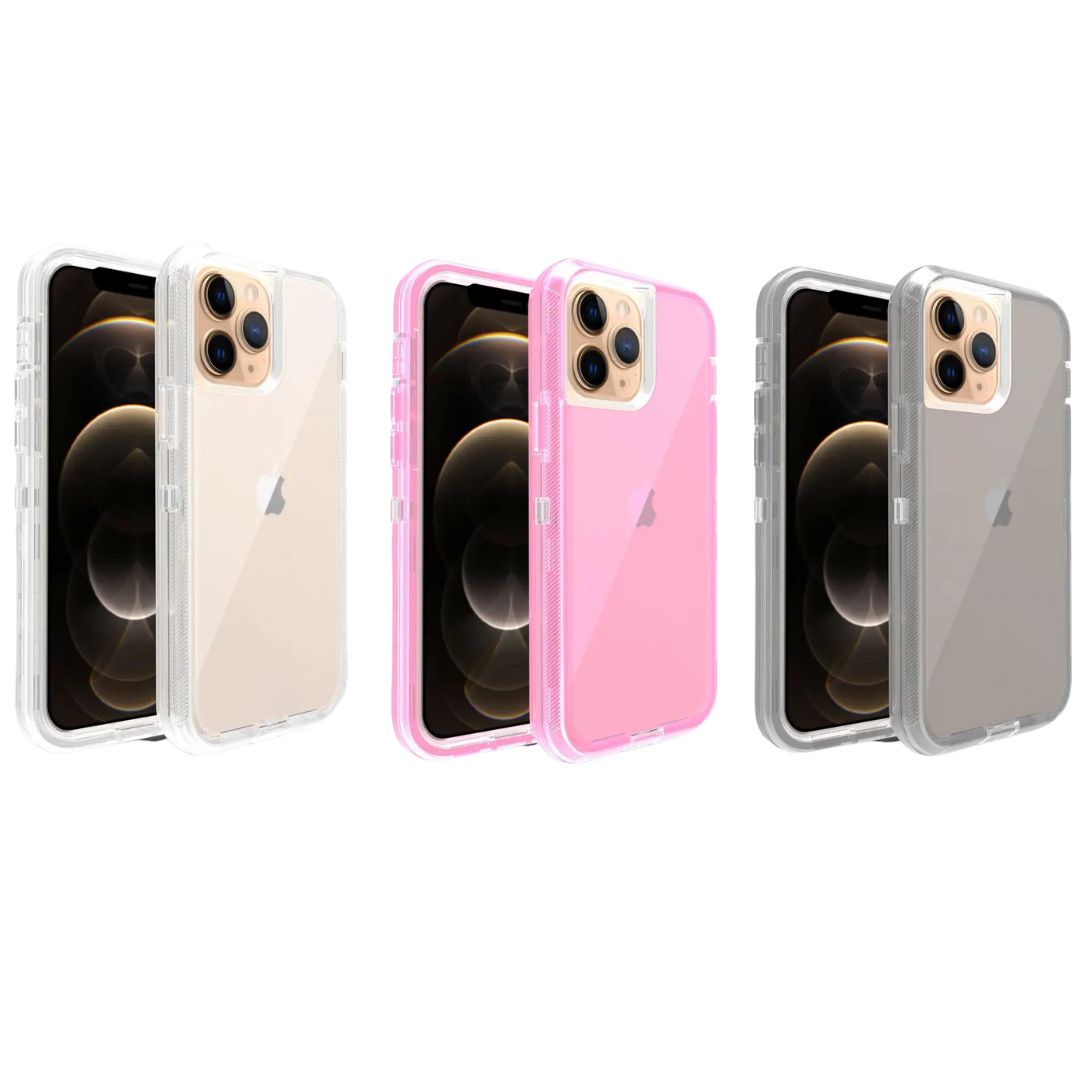 Funda de uso rudo para iPhone 3 piezas