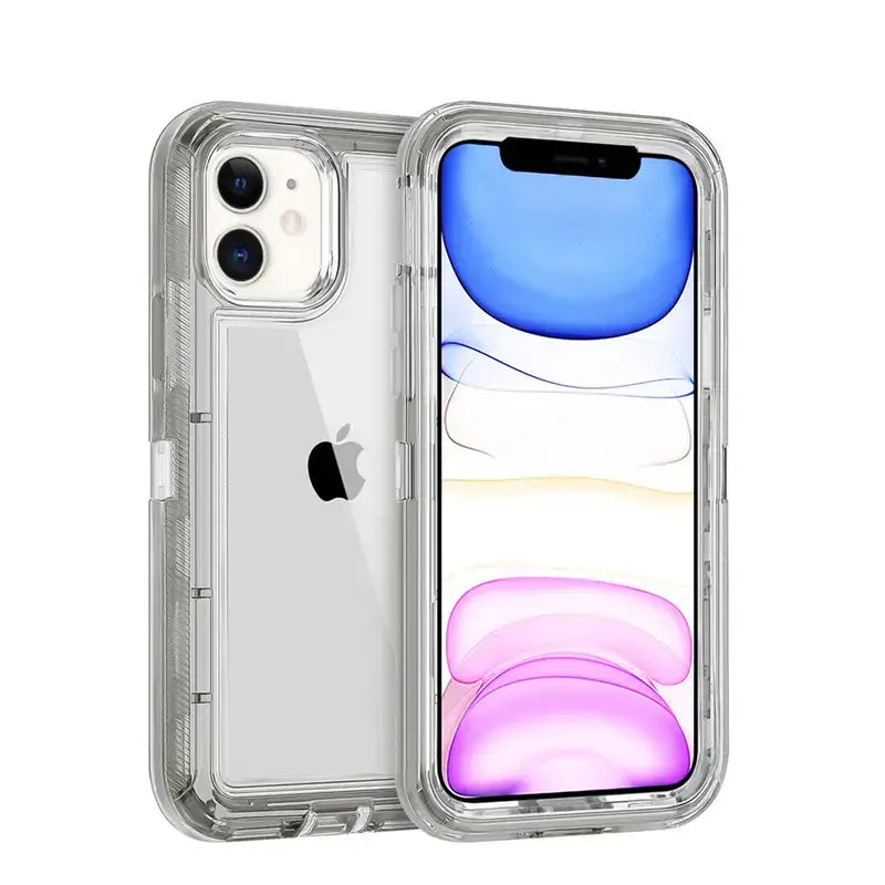 Funda de uso rudo para iPhone 3 piezas
