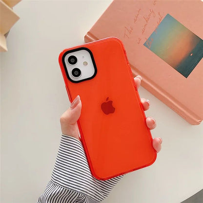 Fundas neon para iPhone 12 Mini, 12, 12 Pro y 12 Pro Max