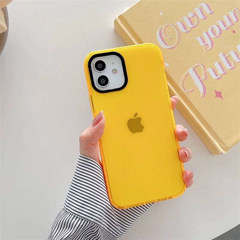 Fundas neon para iPhone 12 Mini, 12, 12 Pro y 12 Pro Max