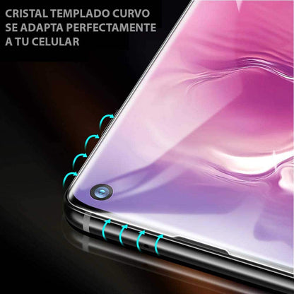 Mica Samsung s20 Ultra cristal templado 9h Curva completa full glue